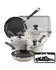 Farberware Cookstart 15-Pc DiamondMax Nonstick Cookware Set - Silver