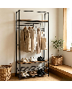 Hall Tree with Shoe Bench