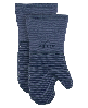 All-Clad Ribbed Silicone Cotton Twill Oven Mitt