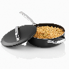 Modern 4 Qt. Ultra Performance Ceramic Nonstick Deep Saute Pan - Black