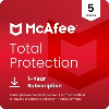 McAfee Total Protection 5 Device 1Yr Subscription