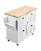 Sugift Kitchen Island Cart