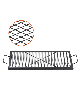 Cozito X-Marks Fire Pit Grill Grate