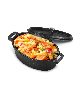0.63 Qt Mini Casserole with Lid - Black