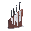 ZWILLING Pro RCF 5-pc Knife Block Set