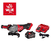 M18 FUEL 18V Lithium-Ion Brushless Cordless 4-1/2 in. / 5 in. Grinder with Paddle Switch Kit