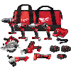 Milwaukee M18 8-Tool Combo Kit - 2696-28