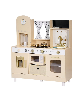 Hongge Realistic Lights and Sounds Wooden Play Kitchen