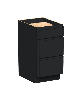 18 3-Drawer Base Cabinet