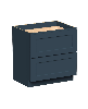 33 Inch 2-Drawers Base Cabinets Kitchen Cabinets