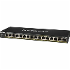 Netgear GS316PP switch: 16 ports, 186W PoE budget.