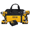 20V MAX XR Cordless Brushless Hammer Drill/Impact 2 Tool Combo Kit