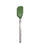 Tovolo Flex-Core Stainless Steel Handled Spoonula, Silicone Spoon Spatula Head - Pesto