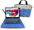 LINSAY 10.1" Octa Core 128GB Storage Android 15 Tablet