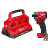 M18 18V Lith-Ion PACKOUT 6-Port Rapid Charger w/ 1/4 in. Impact Driver