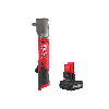 M12 FUEL 12V Lithium-Ion Brushless Cordless 1/2 in. Right Angle Impact Wrench with Pin Detent with M12 5.0 Ah Battery