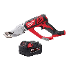 M18 18-Volt Lith-Ion Cordless 18-Gauge Single Cut Metal Shear w/ 5.0 Ah Battery
