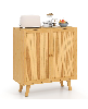 Gouun Bamboo Buffet Storage Cabinet