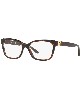 Tory Burch TY2084 Women's Square Eyeglasses - Dark Tort