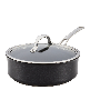 Anolon X Hybrid Nonstick Saute Pan with Lid, 3.5-Quart - Dark Gray