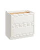 36" W Double Drawers Base Cabinets