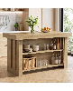 Tribesigns Kitchen Island with Storage