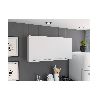 Verona Wall-Mounted Kitchen Storage Cabinet with Integrated Dish Rack and Four Doors