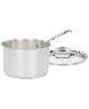 Chef's Classic Stainless Steel 4-Qt. Covered Saucepan