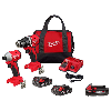 M18 18V Lithium-Ion Brushless Cordless Compact Drill/Impact Combo Kit (2-Tool)