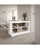 Kitchen Island with Open Storage and Multi-Purpose