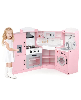 Kids Wooden Corner Play Kitchen