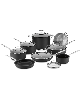 Cuisinart Chef's Classic Hard-Anodized 14-Pc. Cookware Set