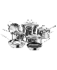 Cuisinart Pro Series Stainless Steel 11-Pc. Cookware Set