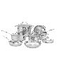 Cuisinart Chef's Classic Stainless Steel 11 Piece Cookware Set
