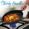 Heavy Duty Pre-Seasoned 12 Inch Iron Cast Skillet