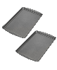 Good Cook Set of 2 Large 17" x 11" Nonstick Steel Multipurpose Cookie Sheets