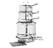 The Cellar Stainless-Steel 11-Piece Cookware Set