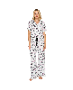 Women's Yummy Jersey Notched Collar and Wide Leg Pants Set