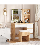 Gaomon Makeup Vanity Desk Set