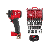 M18 FUEL GEN-3 18V 3/8 in. Impact Wrench w/5.0Ah Battery & SHOCKWAVE PACKOUT Sockets (36-Pc)