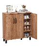 5 Tier Shoe Storage Cabinet Freestanding Shoe Rack Organizer