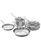 Calphalon Stainless Steel 6-Piece Cookware Set - Silver
