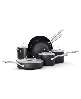 Calphalon Hard-Anodized Nonstick 10-Piece Cookware Set - Black