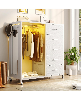 45-Inch Rolling Dresser with Mirror