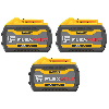 FLEXVOLT 20V/60V MAX Lithium-Ion 12.0Ah Battery (3-Pack)