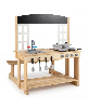 Hongge Wooden Outdoor 2-in-1 Mud Kitchen Playset