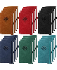 Danrong Leather Hardcover Journals Bulk A5 Tree Embossed Writing Notebook Set