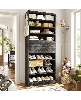 8-Tier Shoe Rack with 2 Drawers