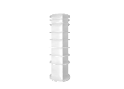 8-Tier Rotating Shoe Rack Tower