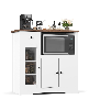 homfan Kitchen Microwave Cabinet